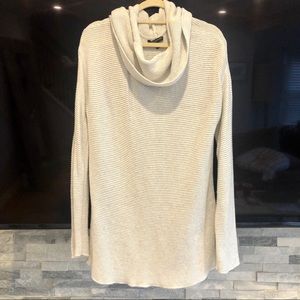 BR COWL KNECK KNIT SWEATER SIZE LARGE